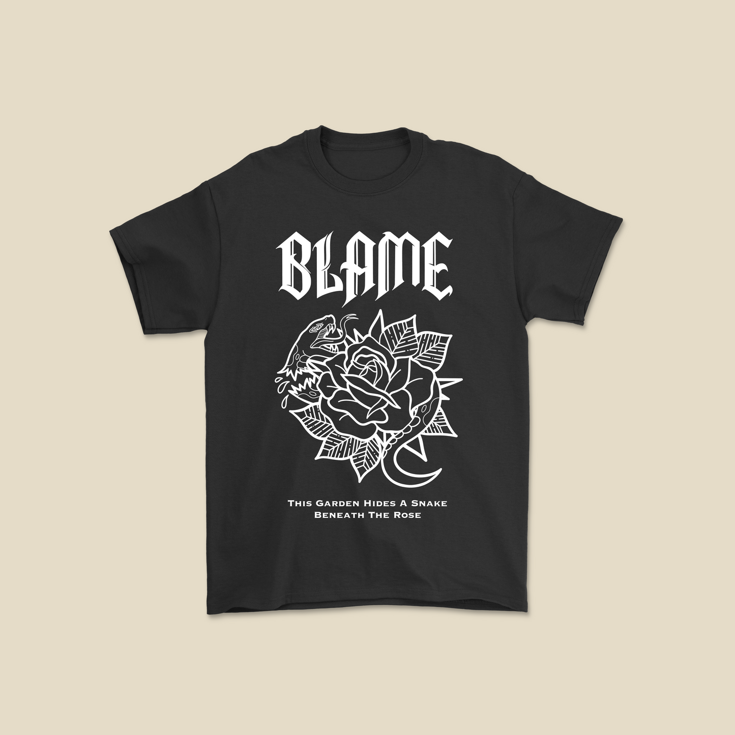 Old School Black T-Shirt